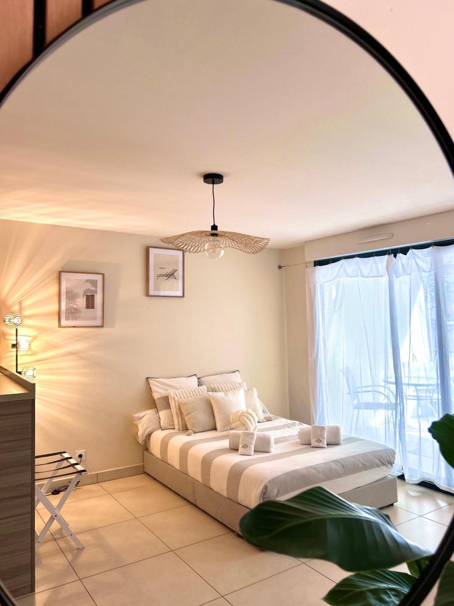 Studio Neuf - Portes De Monaco - Confort - Wifi - Clim المظهر الخارجي الصورة